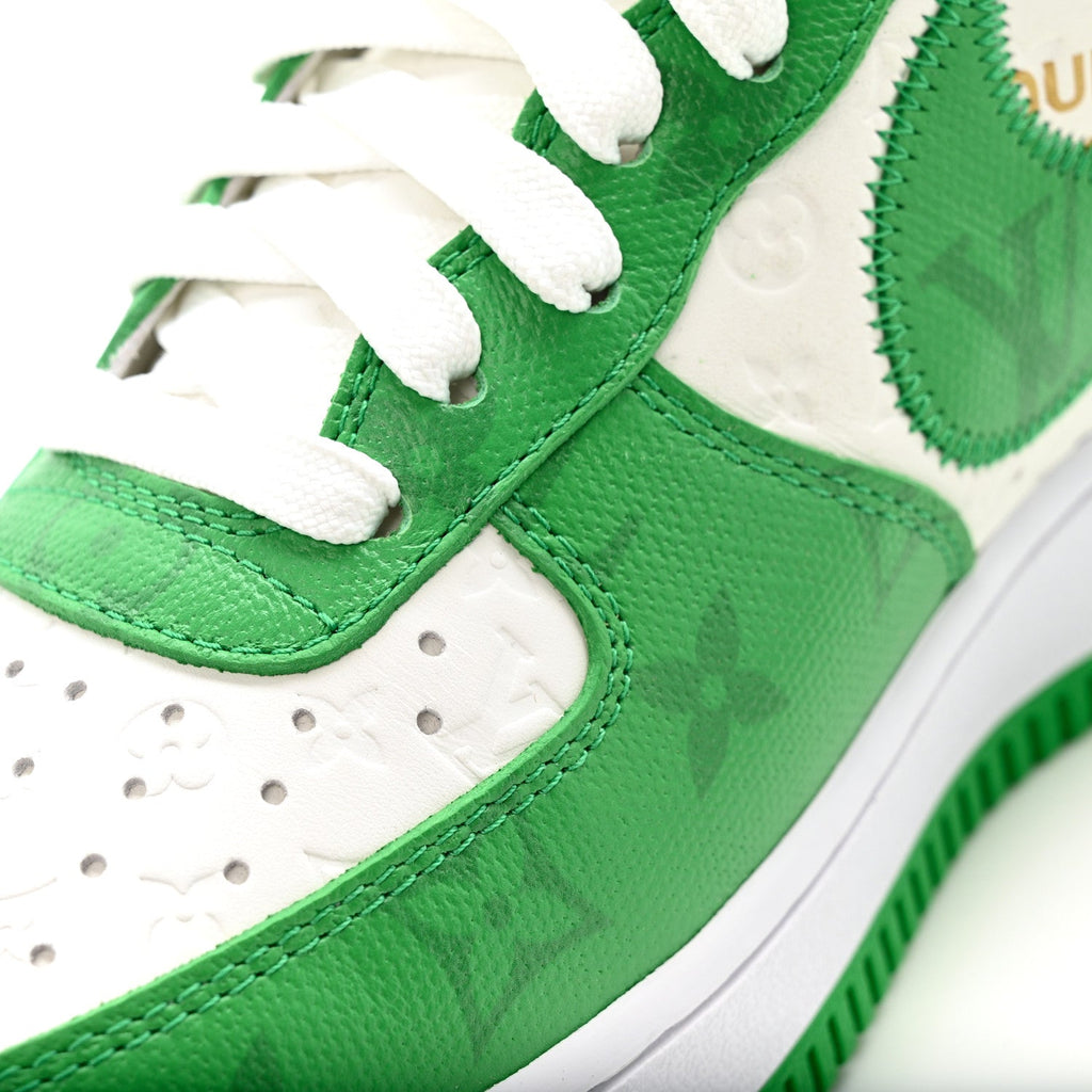 Louis Vuitton x Nike Air Force 1 Low 'By Virgil Abloh White/Green'