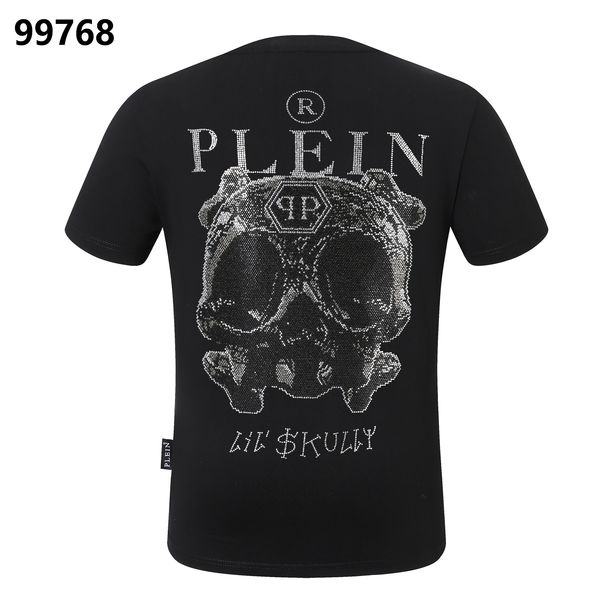 PHILIPP PLEIN Skull-Print Crew-Neck T-Shirt