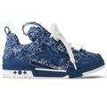 Louis Vuitton LV Skate Sneaker 'Blue Tapestry Denim'