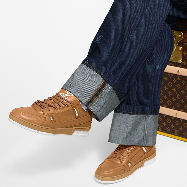 Louis Vuitton LV Trainer Sneaker 'Damier Cognac'