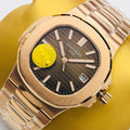 PATEK NAUTILUS 5711 ROSE GOLD BROWN DIAL
