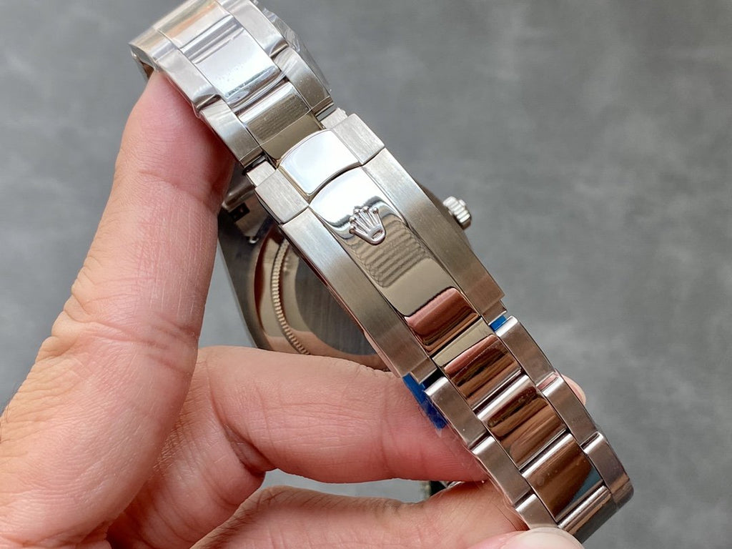 SKY-DWELLER 42 STEEL BLUE DIAL OYSTER BRACELET