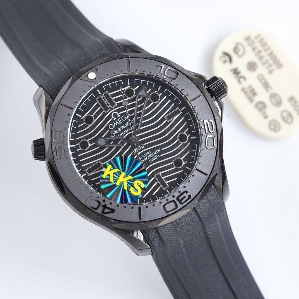 SEAMASTER DIVER 300M CO-AXIAL 42MM ALL BLACK