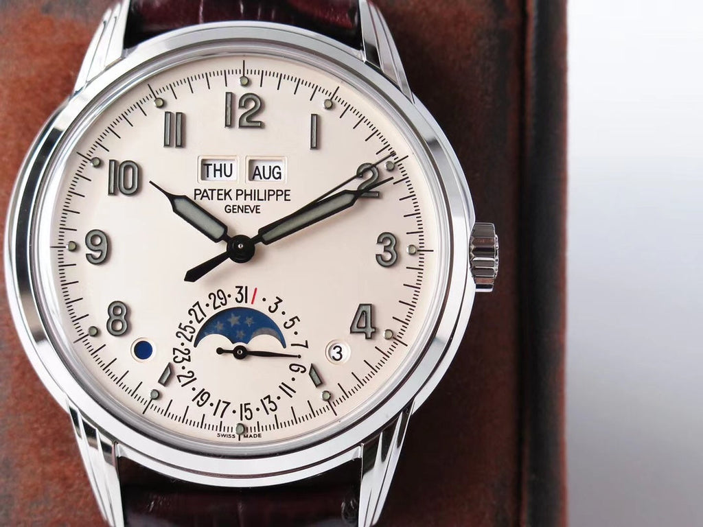 PATEK ANNUAL CALENDAR 5320G-001 CREAM DIAL