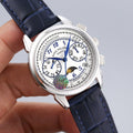 PATEK COMPLICATIONS 7150 ANNUAL CALENDAR MOONPHASE STEEL