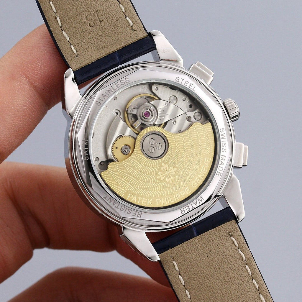 PATEK COMPLICATIONS 7150 ANNUAL CALENDAR MOONPHASE STEEL