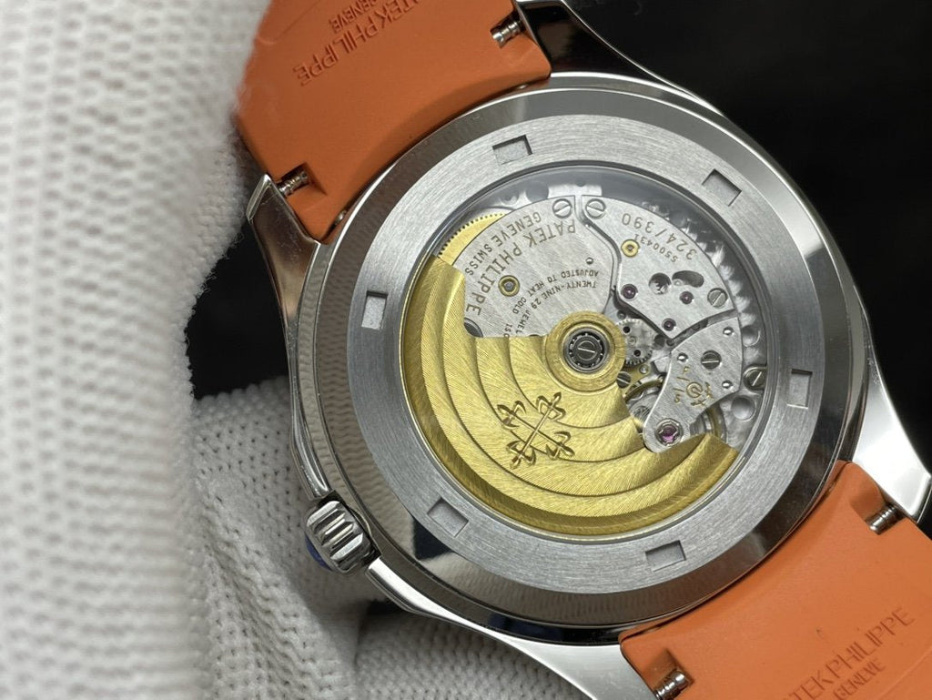 PATEK AQUANAUT 5167A ORANGE BLACK DIAL