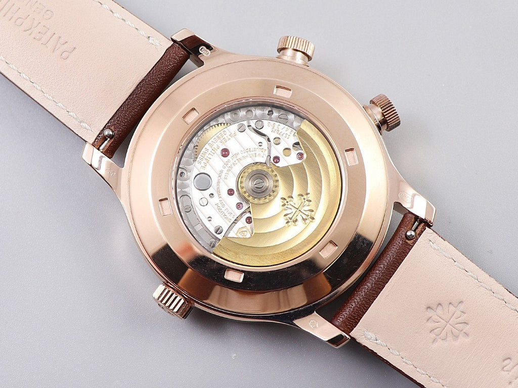 PATEK CALATRAVA PILOT TRAVEL TIME ROSE GOLD