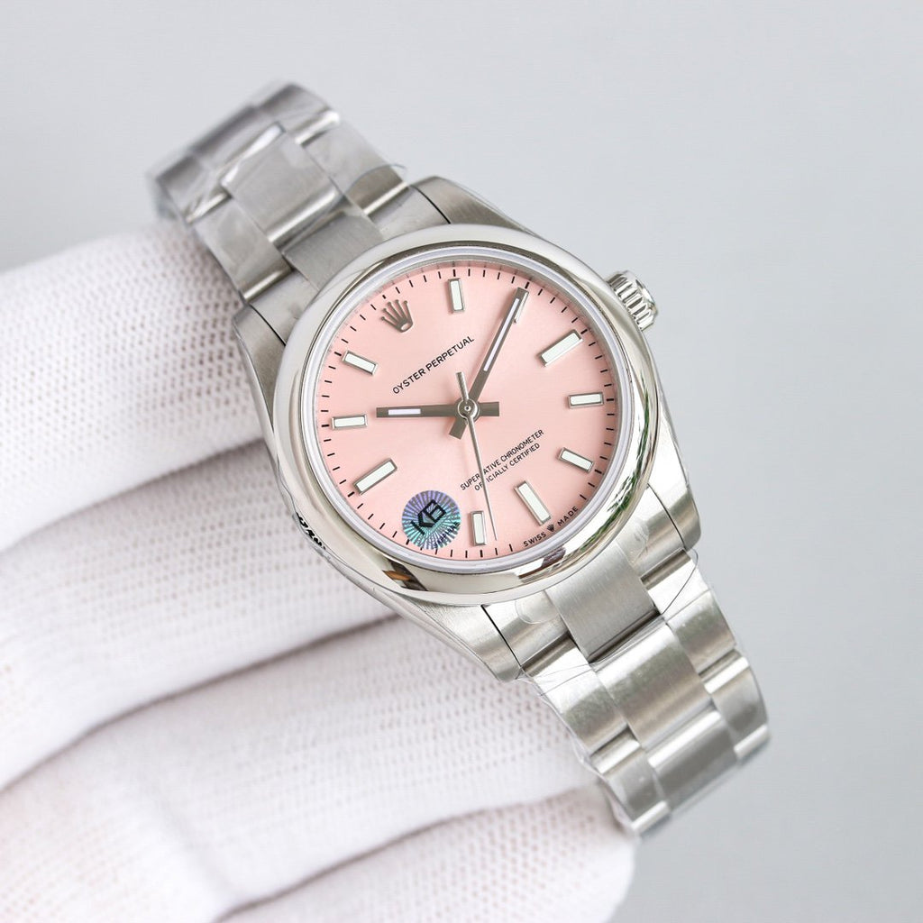 OYSTER PERPETUAL 31MM PINK DIAL