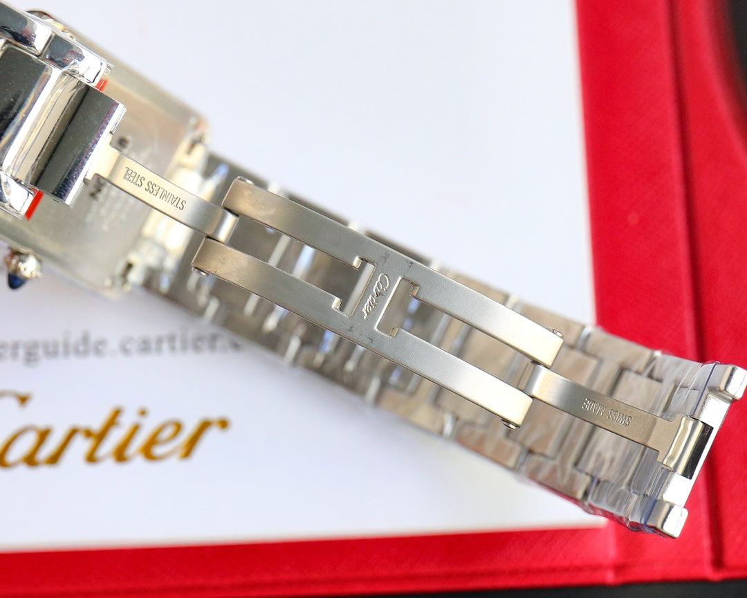 TANK MUST SMALL STEEL WHITE DIAL