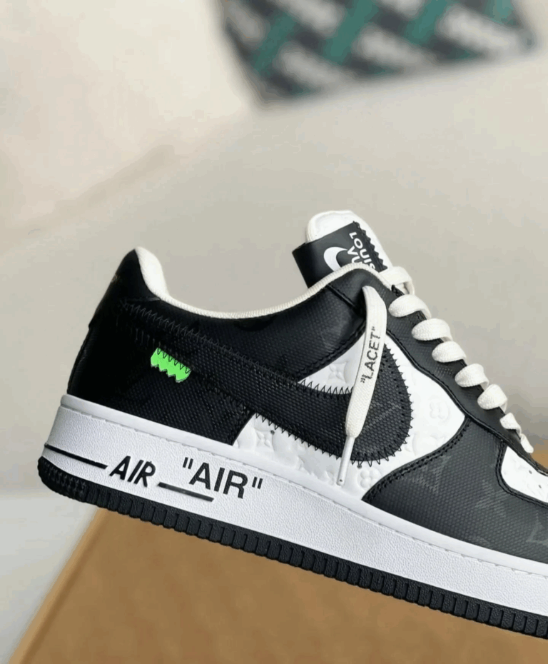 Louis Vuitton x Nike Air Force 1 Low 'Virgil Abloh – Black/White'