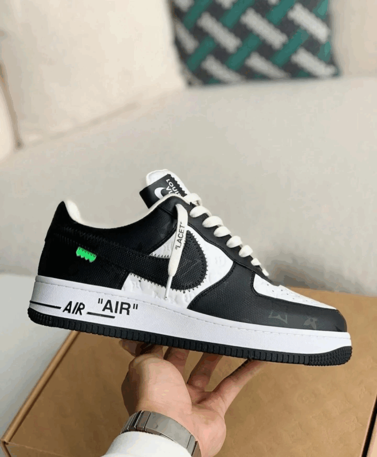 Louis Vuitton x Nike Air Force 1 Low 'Virgil Abloh – Black/White'