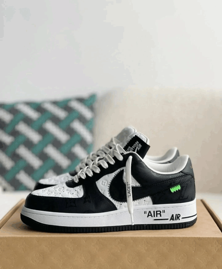 Louis Vuitton x Nike Air Force 1 Low 'Virgil Abloh – Black/White'