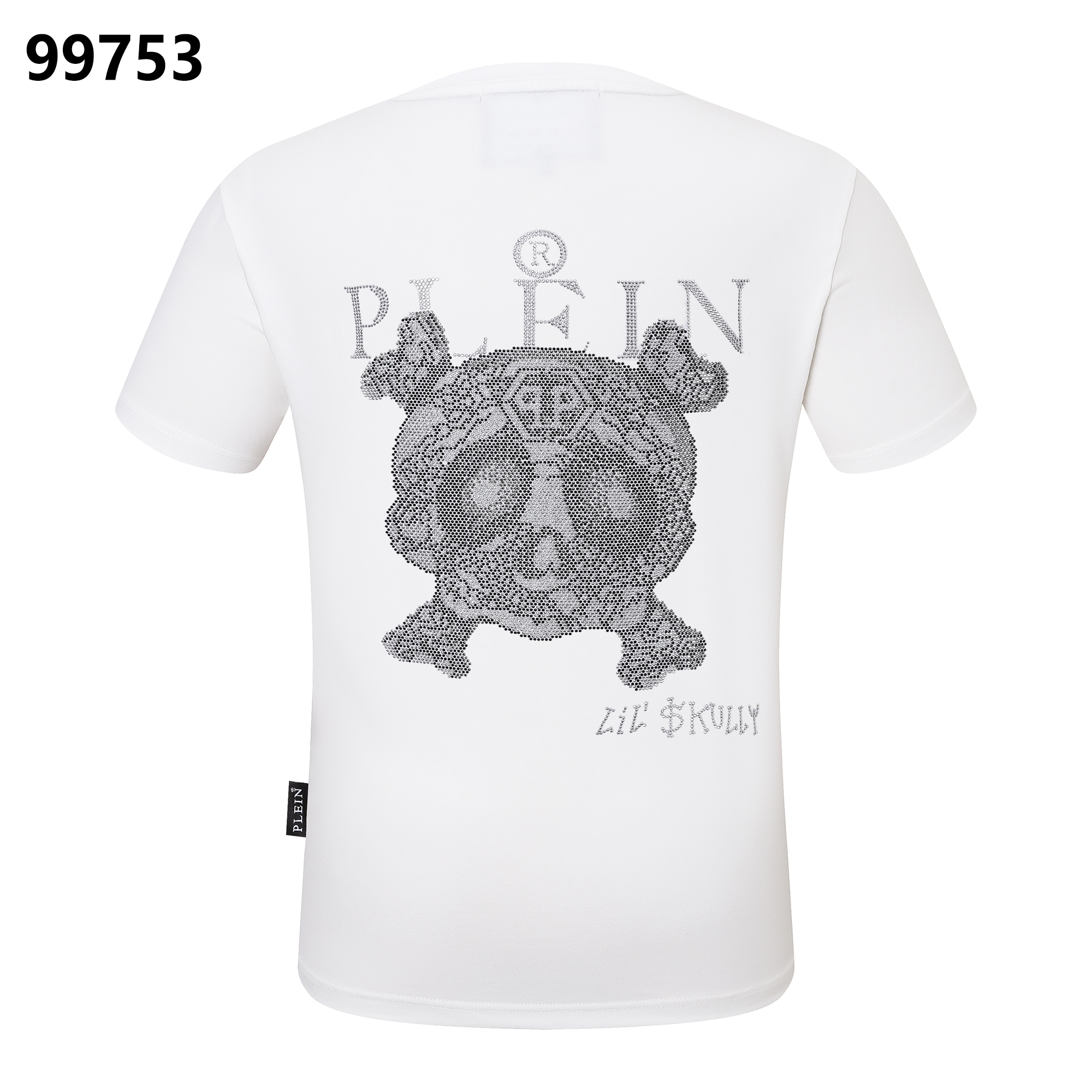 PHILIPP PLEIN Little Monster Rhinestone-Embellished Crew-Neck T-Shirt