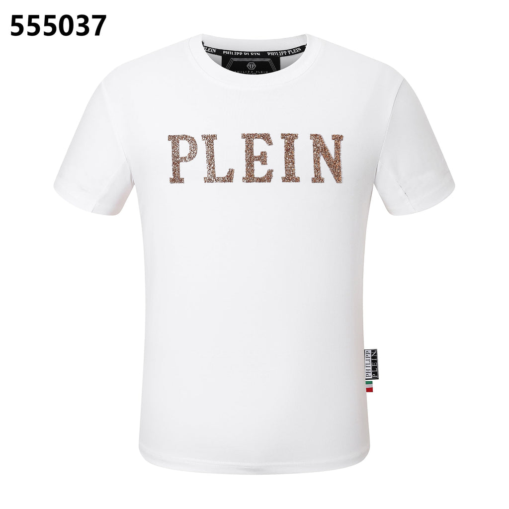 PHILIPP PLEIN Letter-Print Crew-Neck T-Shirt