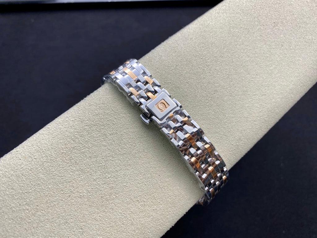 Omega De Ville 32.7mm Silver Pink Gold