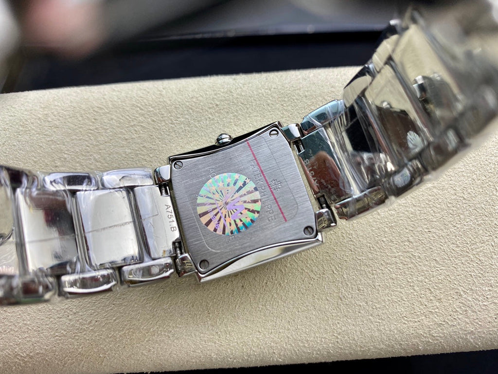 PATEK Twenty-Four 25.5mm Silver White Dial