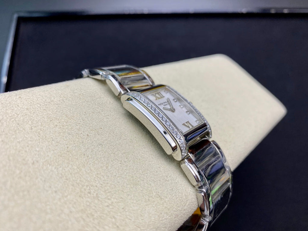 PATEK Twenty-Four 25.5mm Silver White Dial