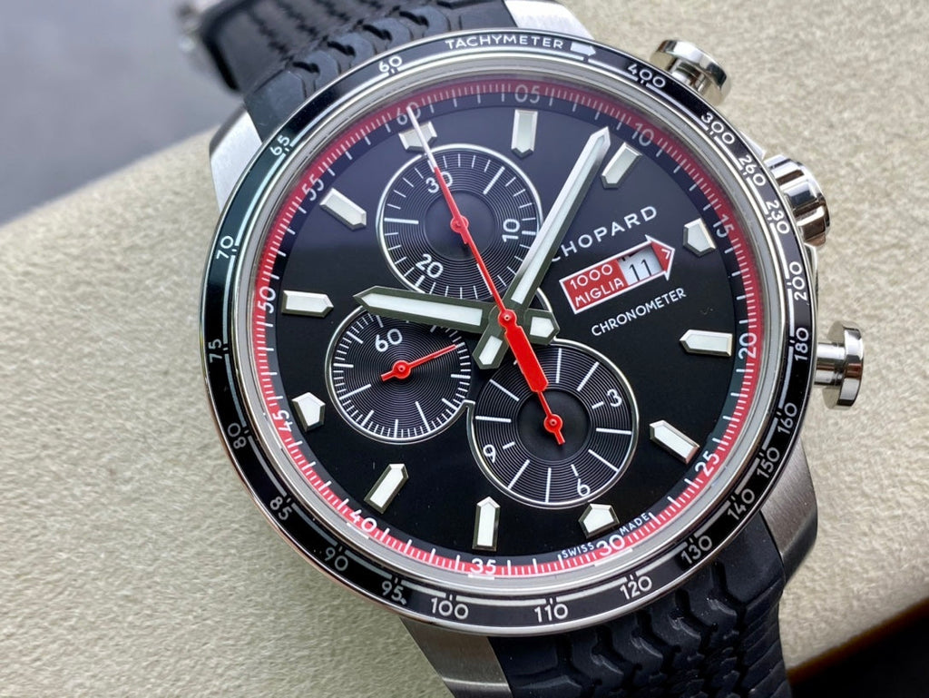Mille Miglia 44mm Gold Black Dial