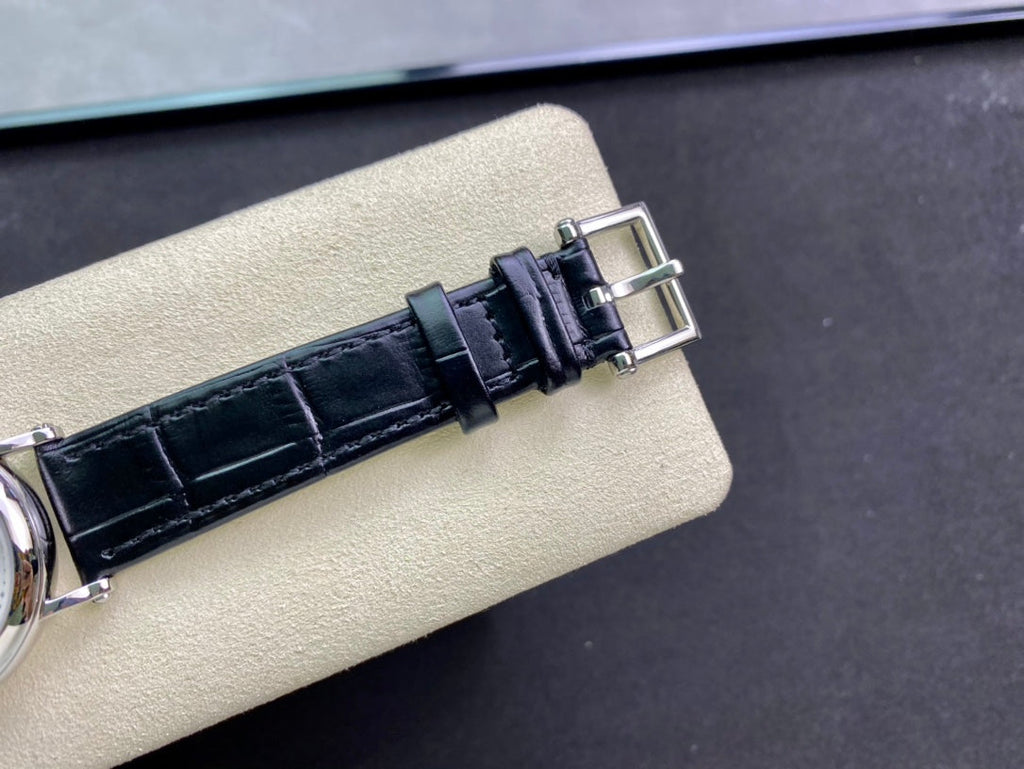 PATEK Calatrava 34.6mm Silver White Dial
