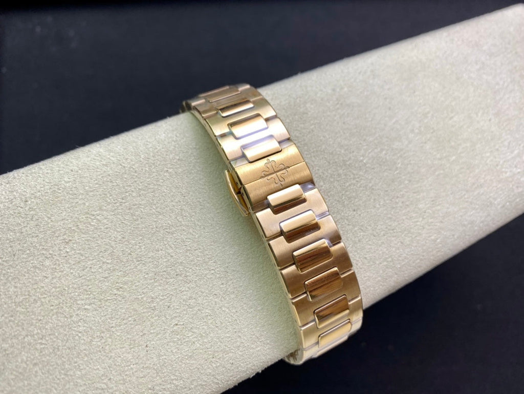 PATEK Nautilus 35mm Gold White Dial