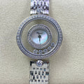 Happy Diamonds 28mm Silver White