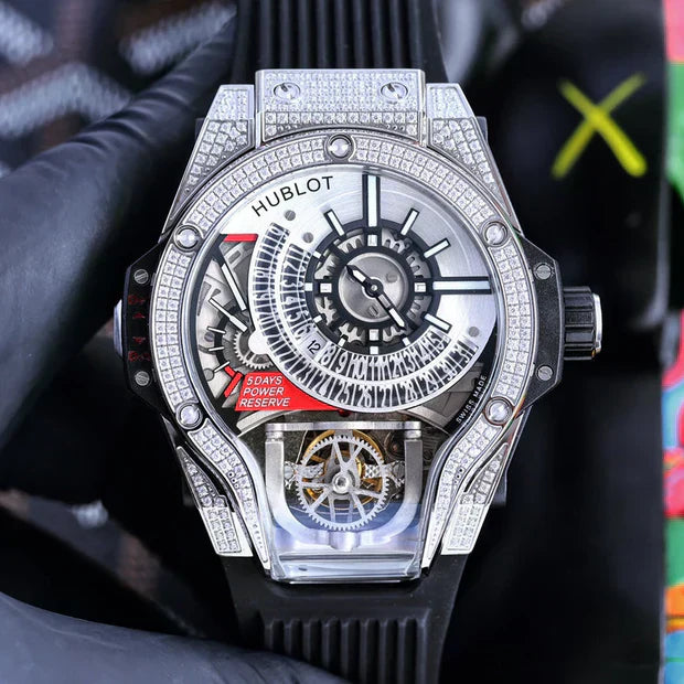 Hublot MP-09 Tourbillon Bi-Axis Titanium Case 45mm Watch