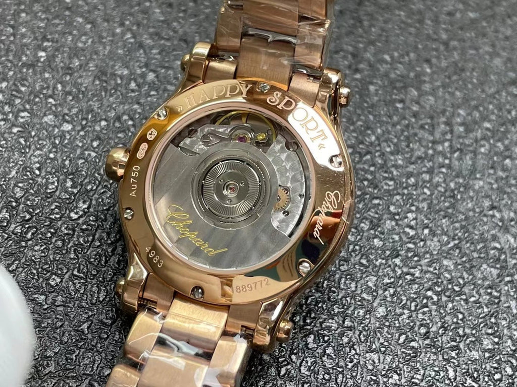 Happy Diamond 30mm Pink Gold Diamond