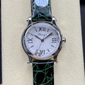 Happy Diamonds 30mm Quartz Silver White