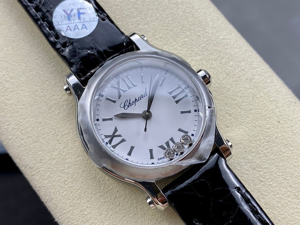 Happy Diamonds 30mm Quartz Leather