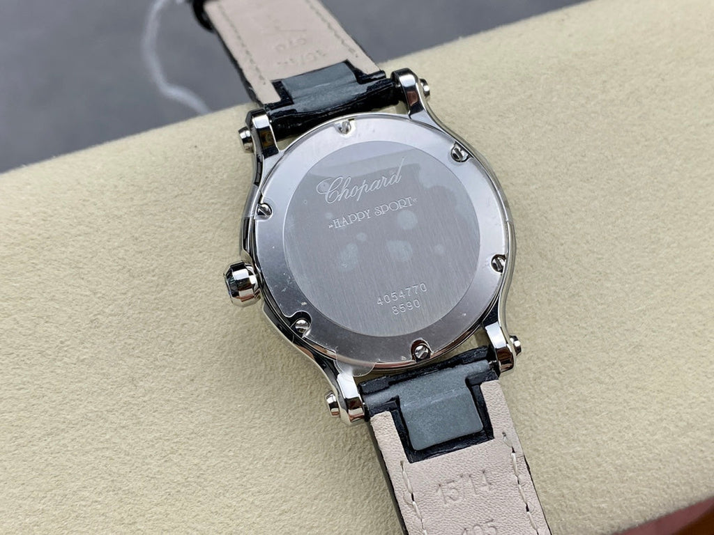 Happy Diamonds 30mm Quartz Leather