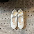 Miu 26s Ballerinas In White Ruches Nappa Calfskin