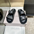 Jimmy Fayence Sandal Black Leather 326424