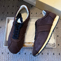 The Row 2025 Sneaker Brown mix Black Suede Canvas 561648