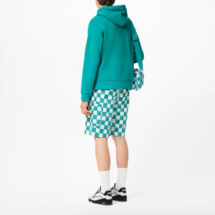LOUIS VUITTON Men's FW21 Embroidered Iconic Green