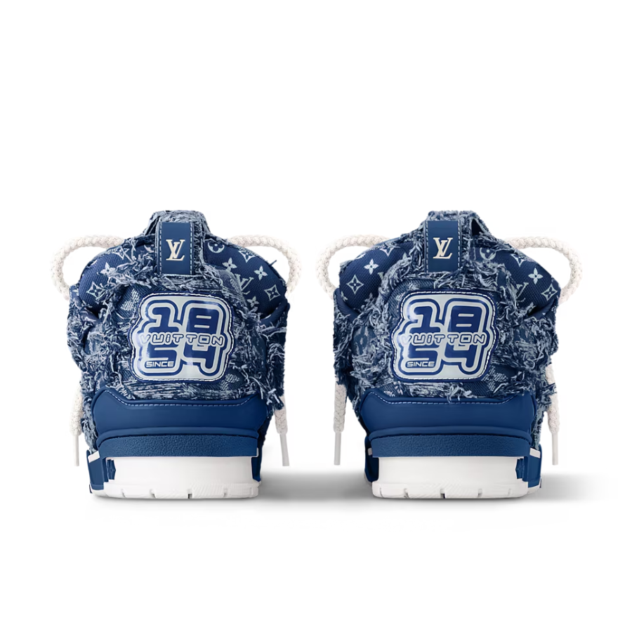 Louis Vuitton LV Skate Sneaker 'Blue Tapestry Denim'