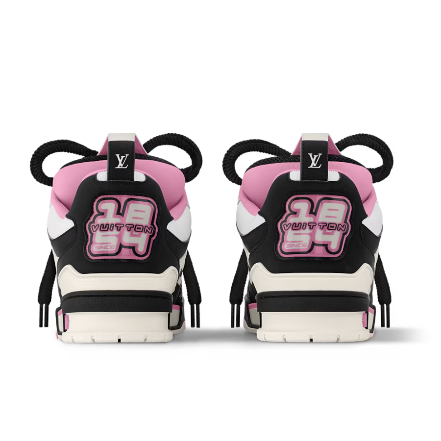 Louis Vuitton LV Skate Sneaker 'Black/White Pink Accent'
