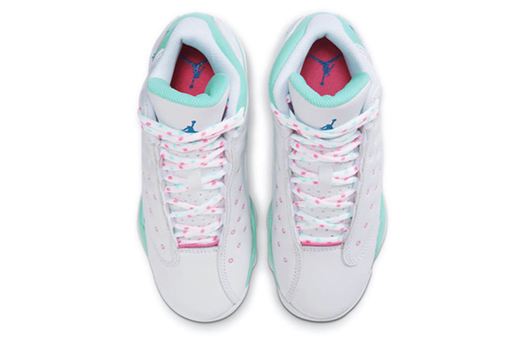 (GS) Air Jordan 13 Retro 'Aurora Green' 439358-100 #