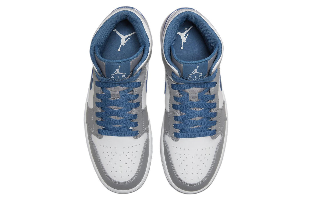 Air Jordan 1 Mid 'Cement Grey True Blue' DQ8426-014 #