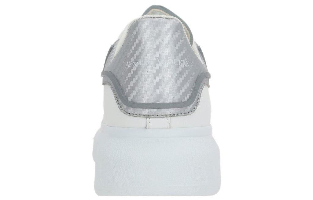 Alexander McQueen Oversized Low-Top Sneakers 'White Silver' 735770WICYU9071 #