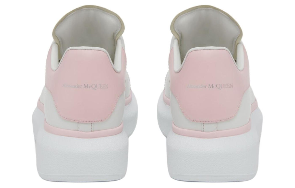 (WMNS) Alexander McQueen Wedge Sole Sneakers 'White and Ice Pink' 718139WIEEP8761 #