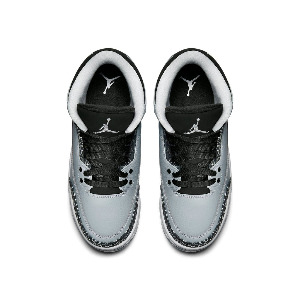 (GS) Air Jordan 3 Retro 'Wolf Grey' 398614-004 #