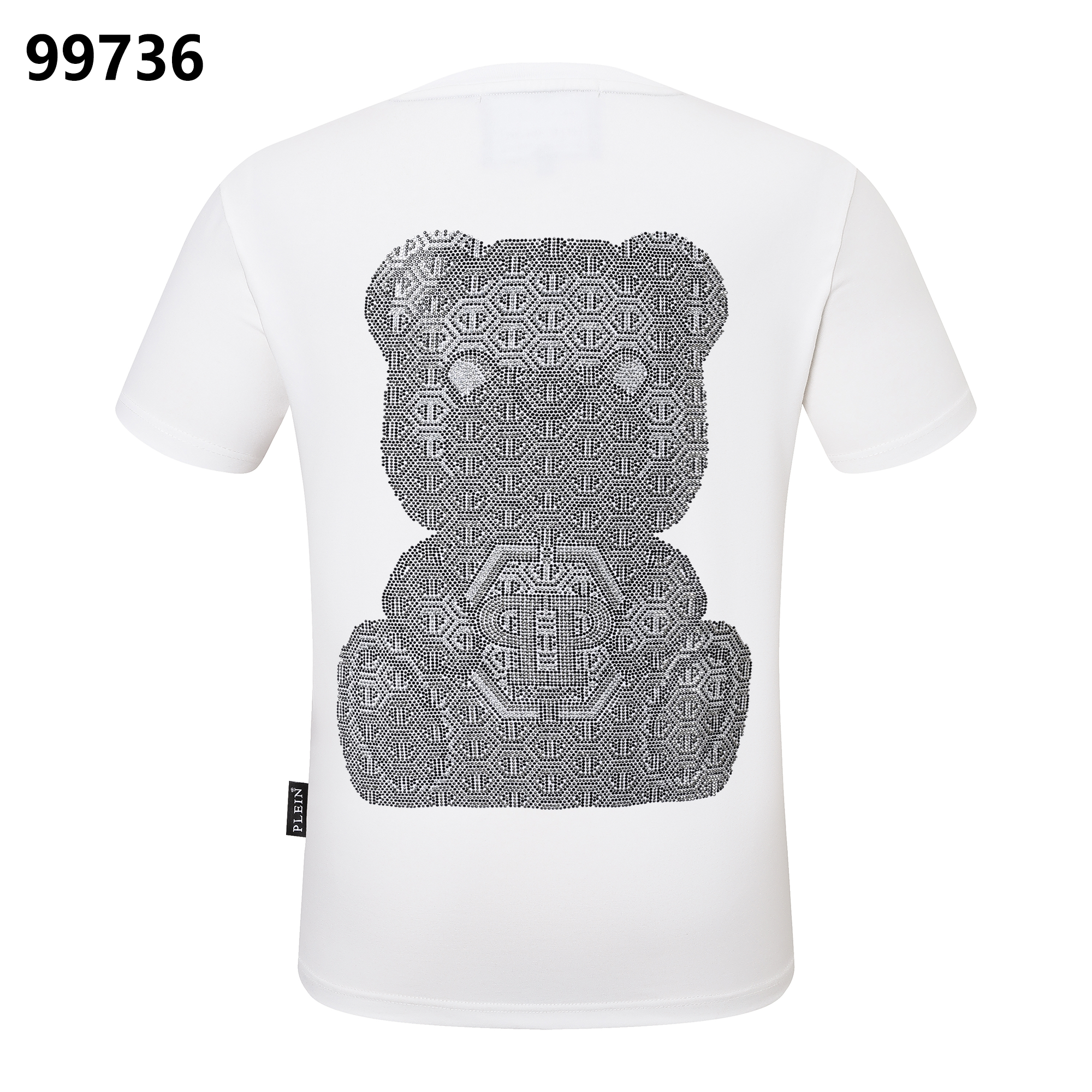 PHILIPP PLEIN Round Neck T-Shirt Teddy Bear