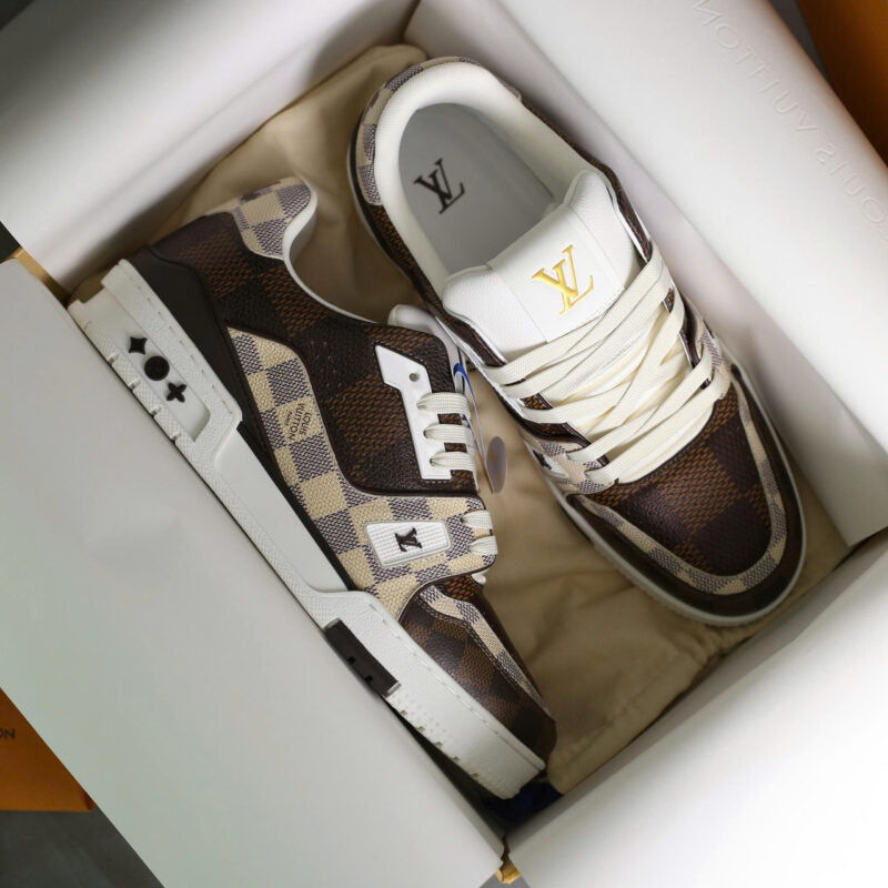 Louis Vuitton LV Trainer Sneaker Damier 'Ebene Multi'
