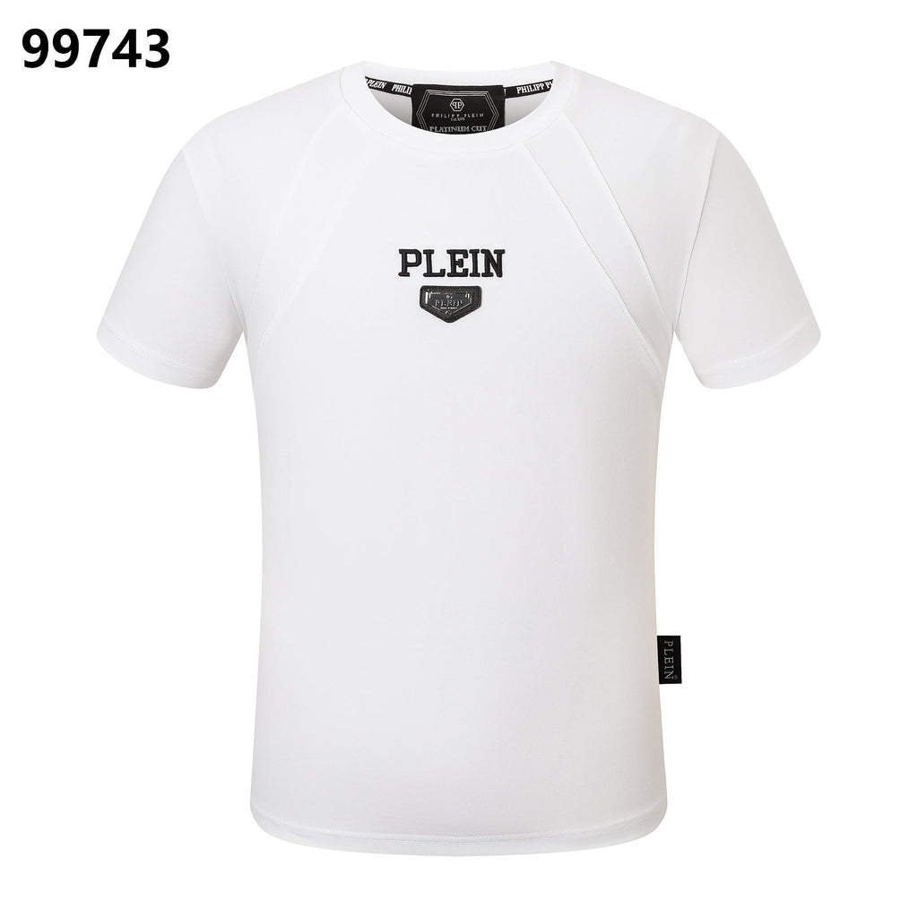 PHILIPP PLEIN “1978” Skull Diamond-Embellished Crew Neck T-Shirt