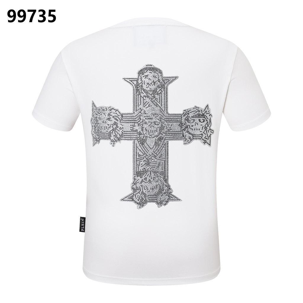 PHILIPP PLEIN Guns N' Roses Crew Neck T-Shirt