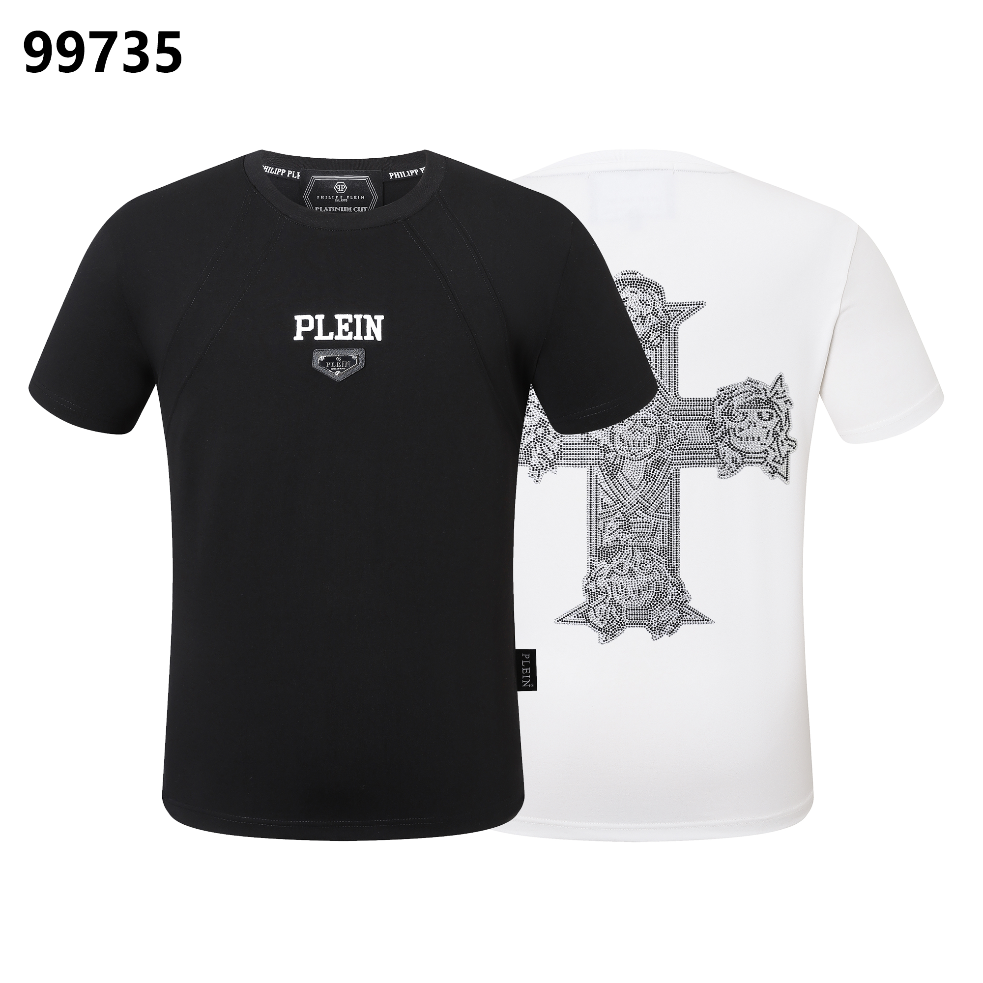 PHILIPP PLEIN Guns N' Roses Crew Neck T-Shirt