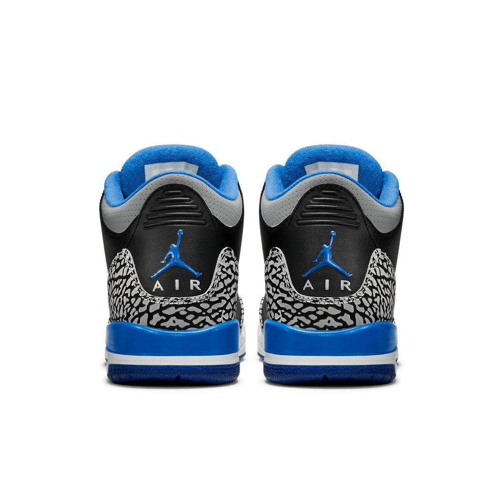 (GS) Air Jordan 3 Retro 'Sport Blue' 398614-007 #