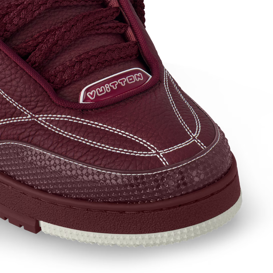 Louis Vuitton LV Skate Sneaker 'Burgundy Monogram Flower'