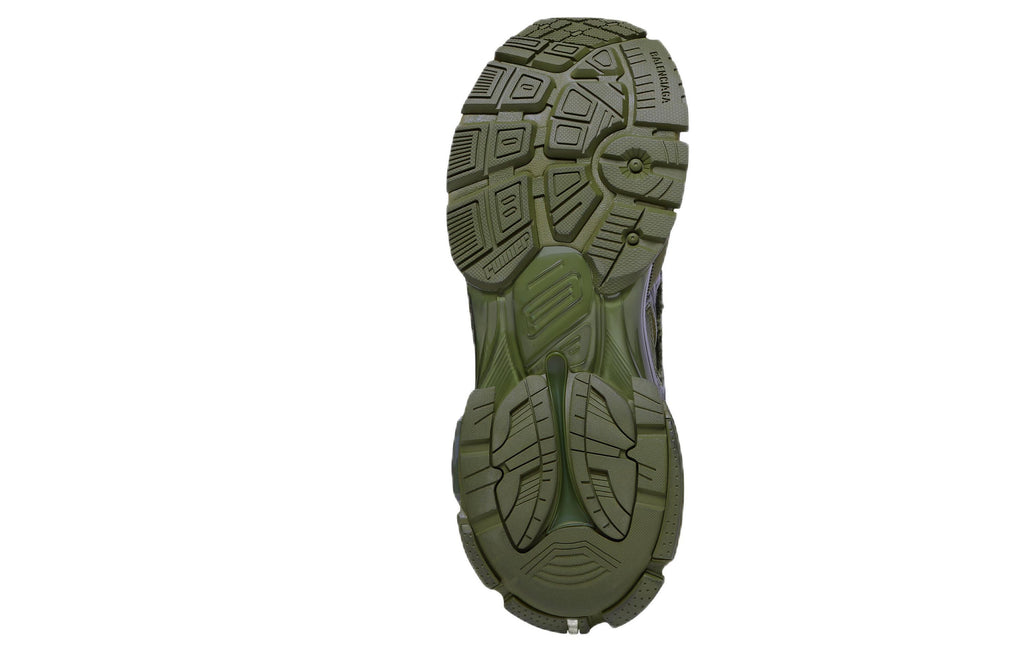 Balenciaga Runner Sneaker 'Leather Free Khaki' 677403W3RB13031 #